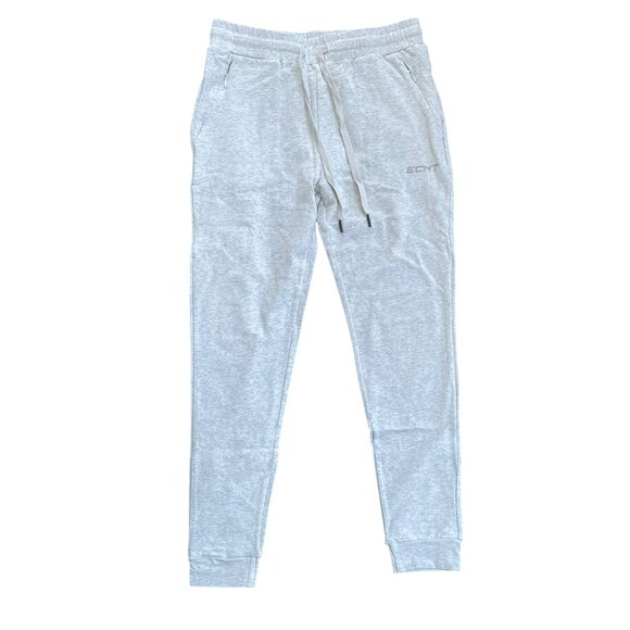 ✨ ECHT Women’s Grey High Waisted Tapered Joggers V2 Zip Pockets Cozy NWOT - Picture 2 of 10